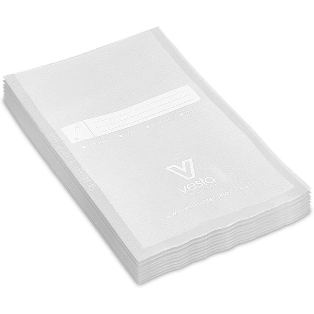 Vacuum Seal Bags Clear & Embossed 11X16 Inch 100 Per Pack Food Storage Sous Vide